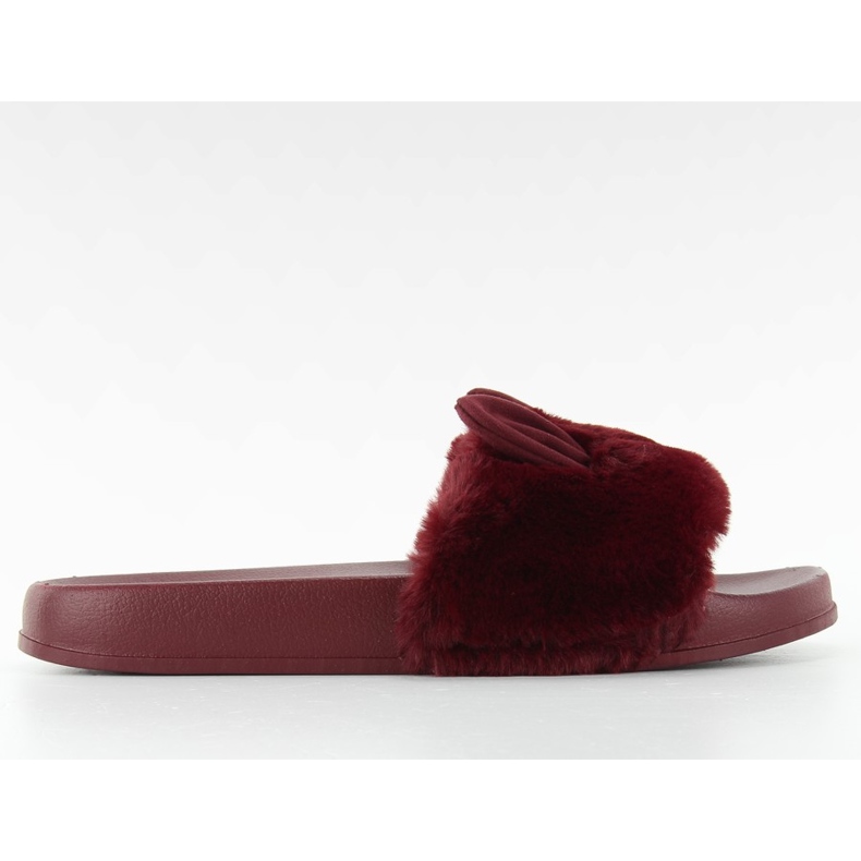 Turkis tossut korvilla dd67p Viini punainen