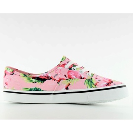 Kengät, joissa on vaaleanpunaiset Ka20-flamingot vaaleanpunainen