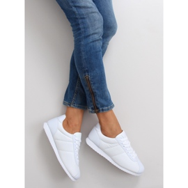 Vaaleat 8847 valkoiset urheilukengät valkoinen