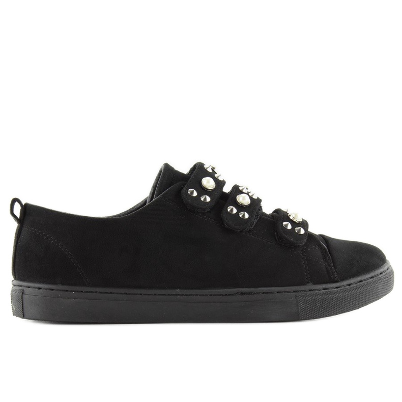 Tennarit l1078 mustilla helmillä musta