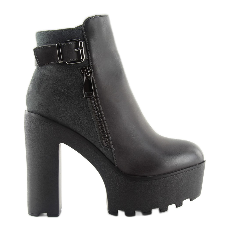 Saappaat alustalla 979 harmaa