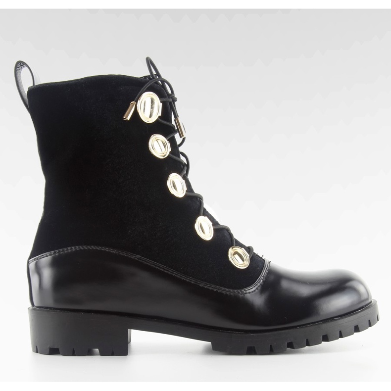 Veluurityöläiset napeilla R113p musta