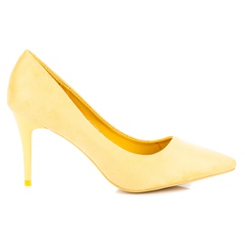 Comer Mokkakorkokengät keltainen