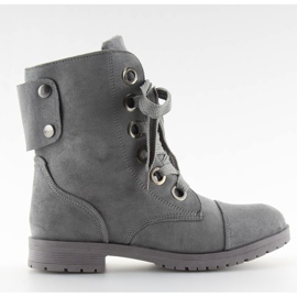 Harmaa nyöritystyösaappaat 8901 harmaa