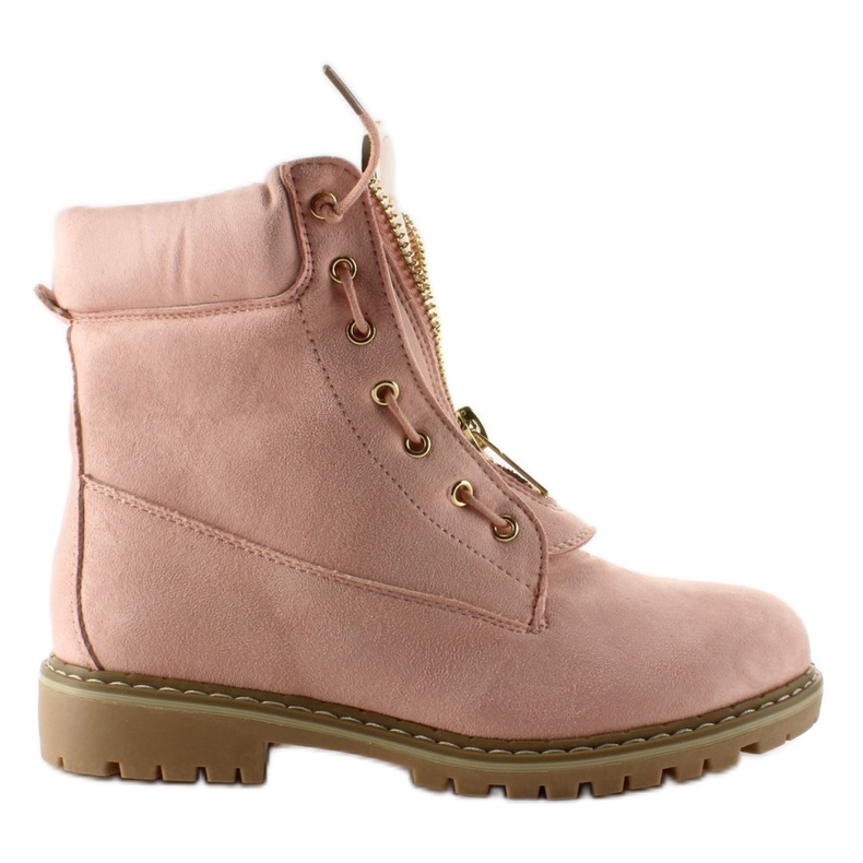 Suede Balmanki Plain Pink Nc50 vaaleanpunainen