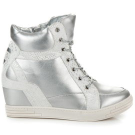 Vinceza Sidotut nilkkurit harmaa