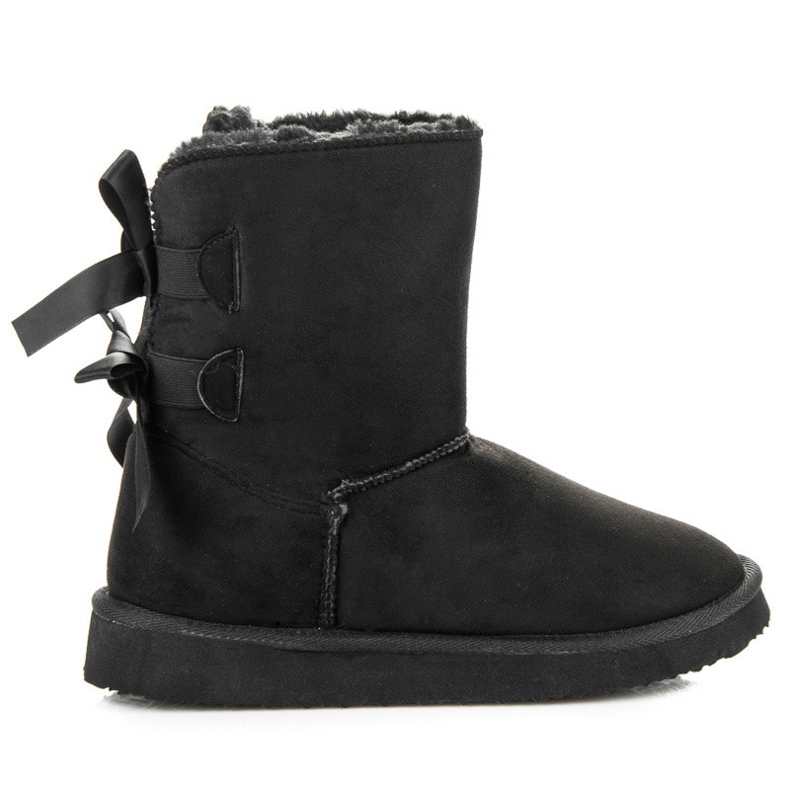 Bello Star Mukluki jousilla musta