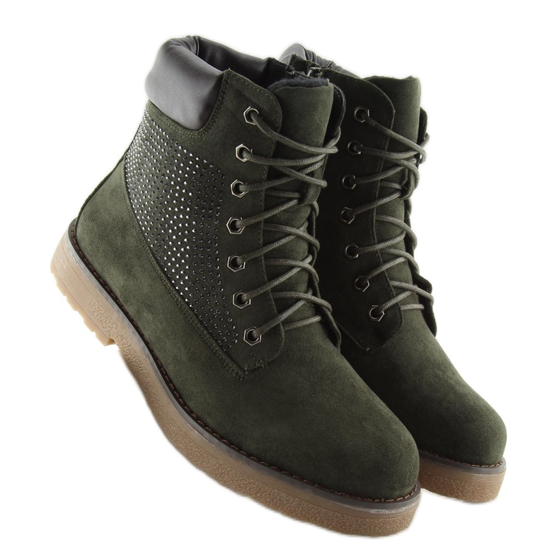 Vihreät naisten trappers HQ896 Green