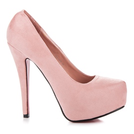 Yes Mile Pins alustalla vaaleanpunainen