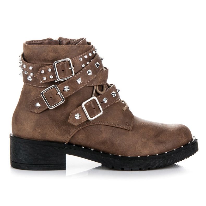 Cink Me Matalat työntekijät nastoilla ruskea