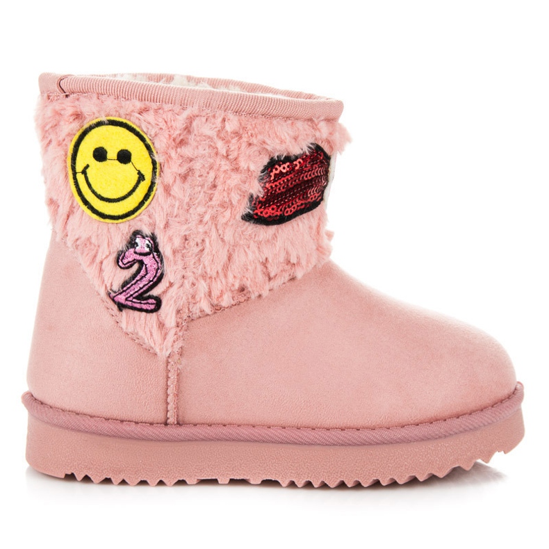 Kylie Muklukin korjaustiedostot vaaleanpunainen