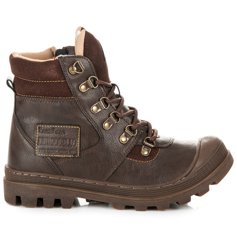 Arrigo Bello Pyytäjät lampaannahalla ruskea