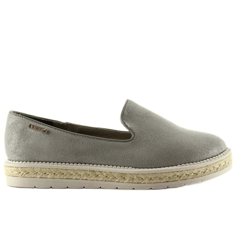 Slipons espadrilles helmi 6081 harmaa