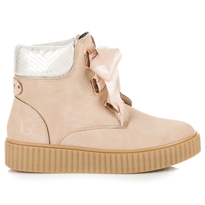 Vices Kiinnitettävät köynnöshousut ruskea