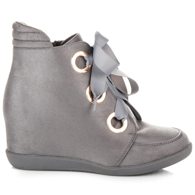 Kylie Nauhanauhalliset nilkkurit harmaa