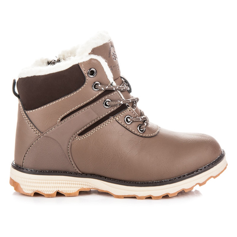 Arrigo Bello Lämpimät vetoketjut vetoketjulla ruskea