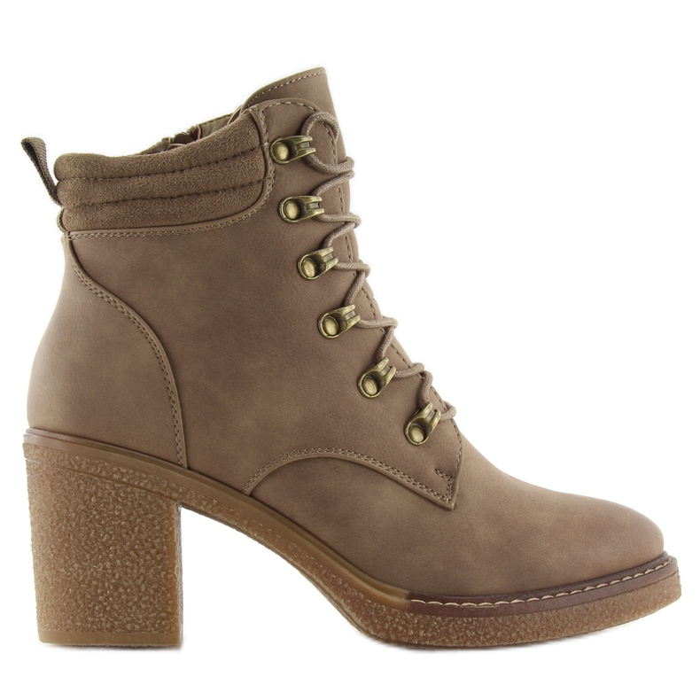 Nauhakorkokengät beige 2873 khaki