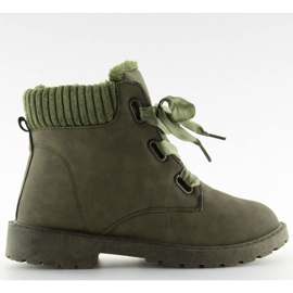 Vihreät verdeoscuro-eristetyt vaelluskengät