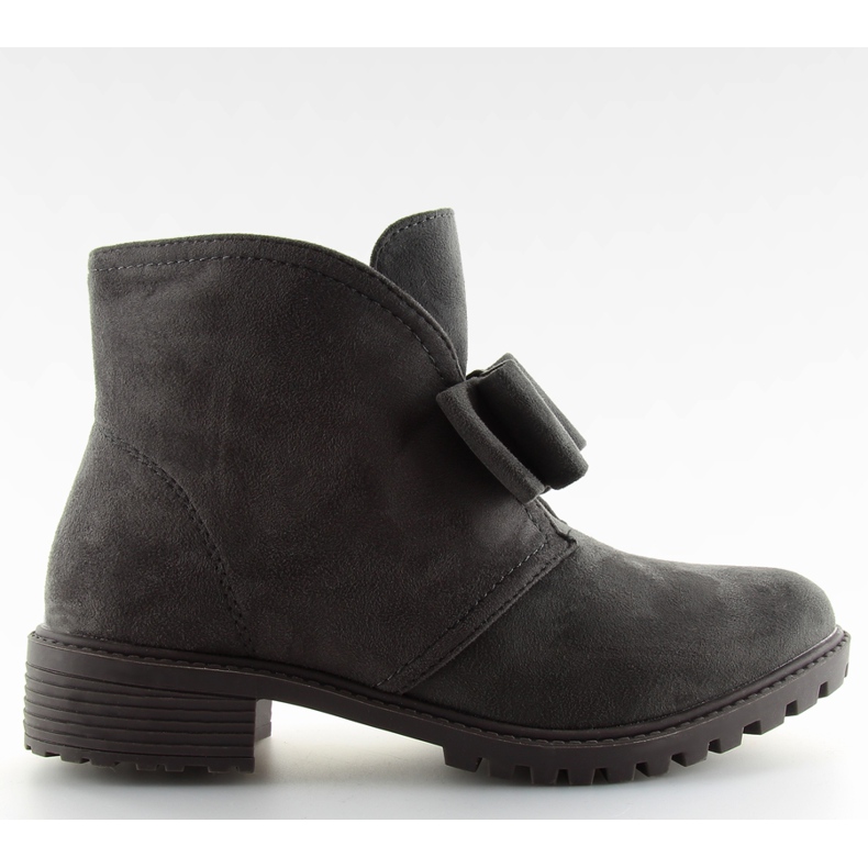 Saappaat, joissa on harmaa keula AT-0625-L Harmaa