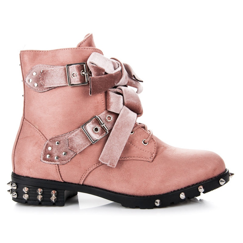 Vices Mokkanastalliset laukut vaaleanpunainen