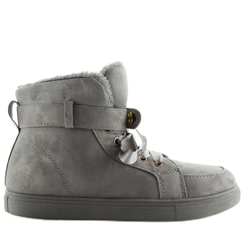 Harmaa lämpimät tennarit Bok-1122 D. Harmaa