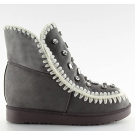 Harmaa kiila saappaat DD62P harmaa Harmaa kiila saappaat DD62P harmaa