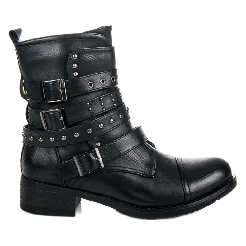 Erynn Mustia työntekijöitä soljilla musta