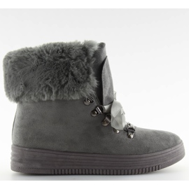 Harmaa lumisaappaat trappers GF-179 harmaa