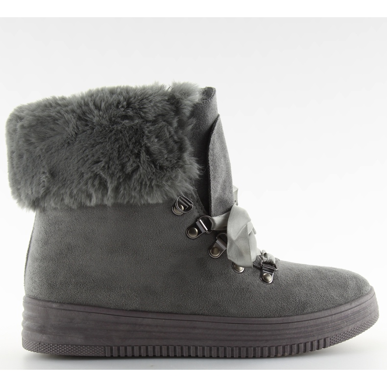 Harmaa lumisaappaat trappers GF-179 harmaa