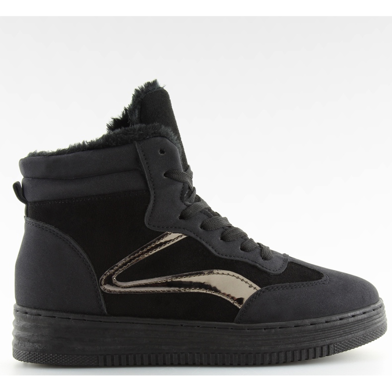 Mustat eristetyt tennarit BOK-1103 mustat