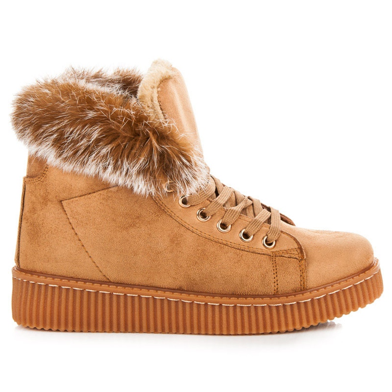 Creepers-saappaat turkista ruskea