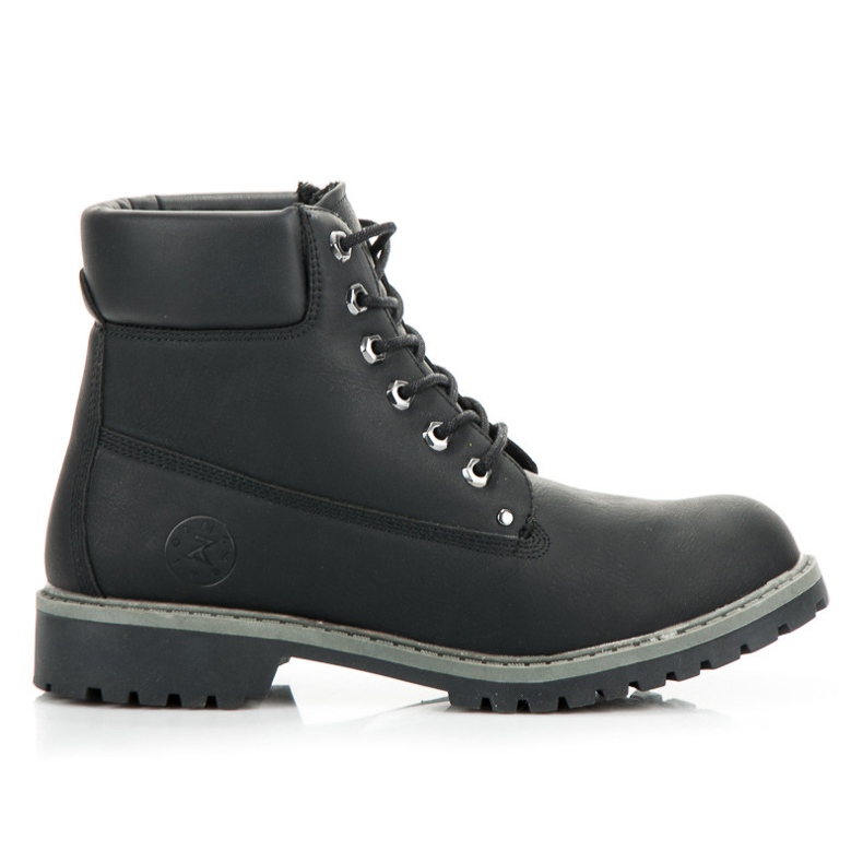 Mckeylor Miesten retkeilykengät eristyksellä musta