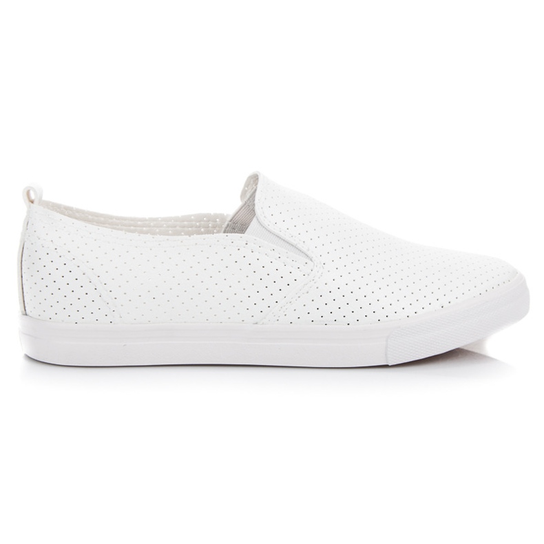 Sport Openwork Slip On lenkkarit valkoinen