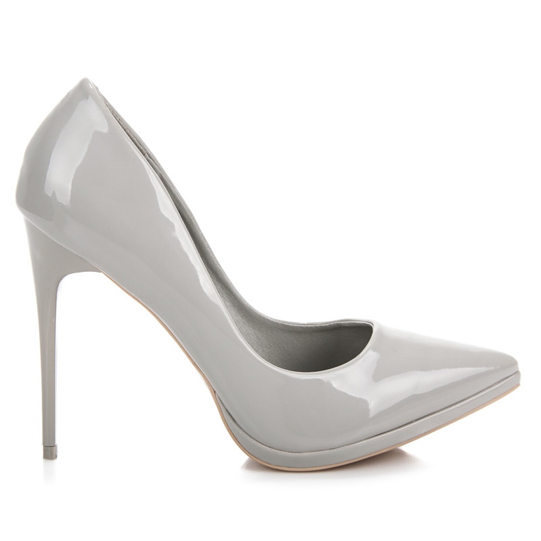 Vinceza Vaaleanharmaat korkokengät