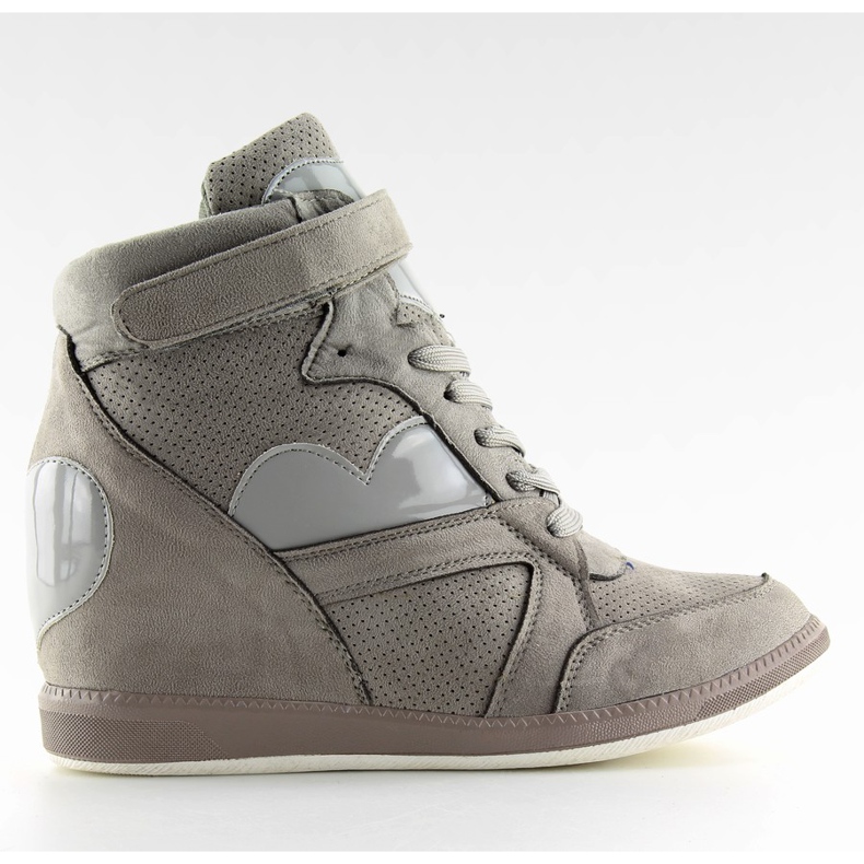 Harmaa Naisten harmaat tennarit 1542 harmaa