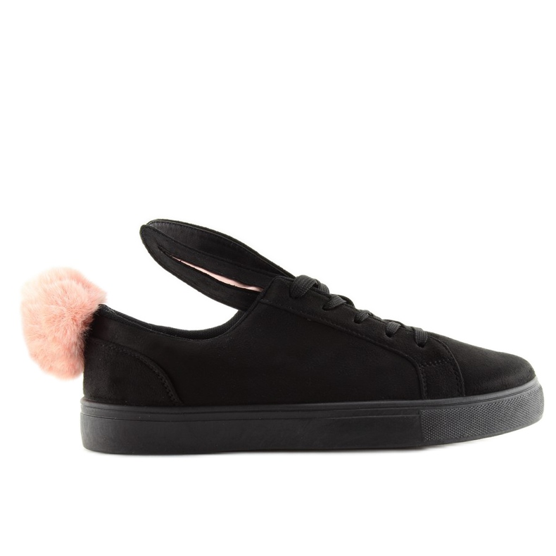 Tennarit, joissa on vaurioita, musta 6179 musta