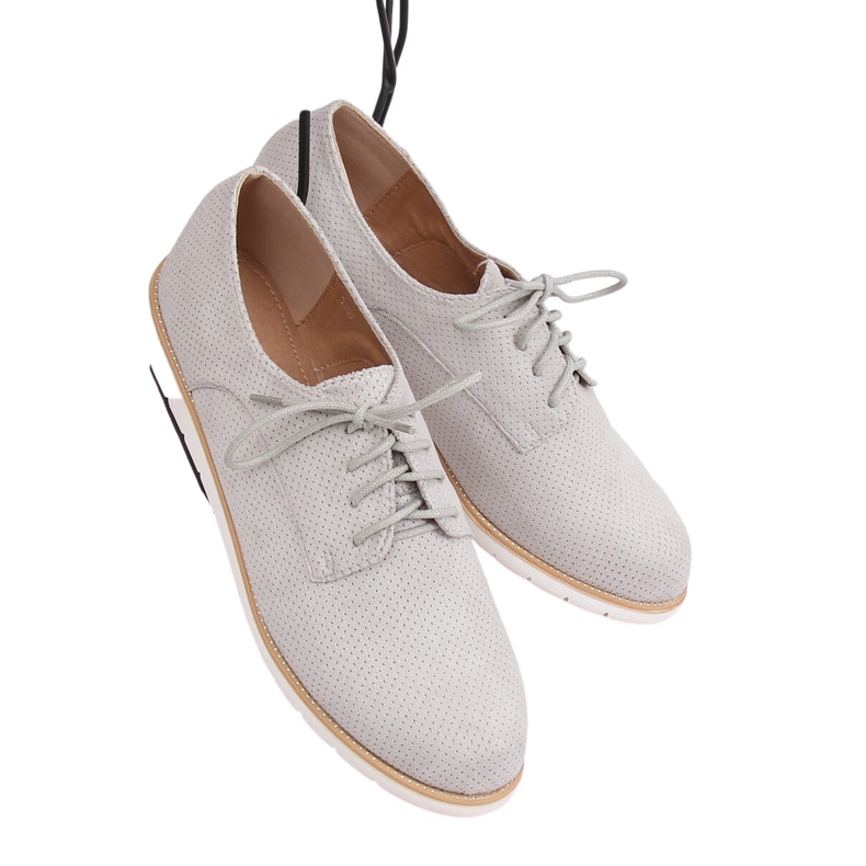 Harmaa Naisten nauhahousut T297 Harmaa