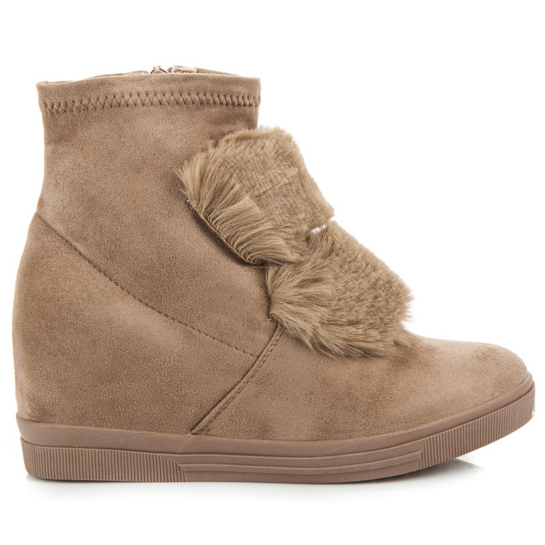 Kiilalenkkarit turkisella ruskea