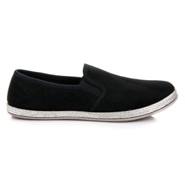 Mckeylor Suede Espadrilles Slip On musta