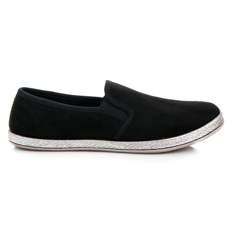 Mckeylor Suede Espadrilles Slip On musta