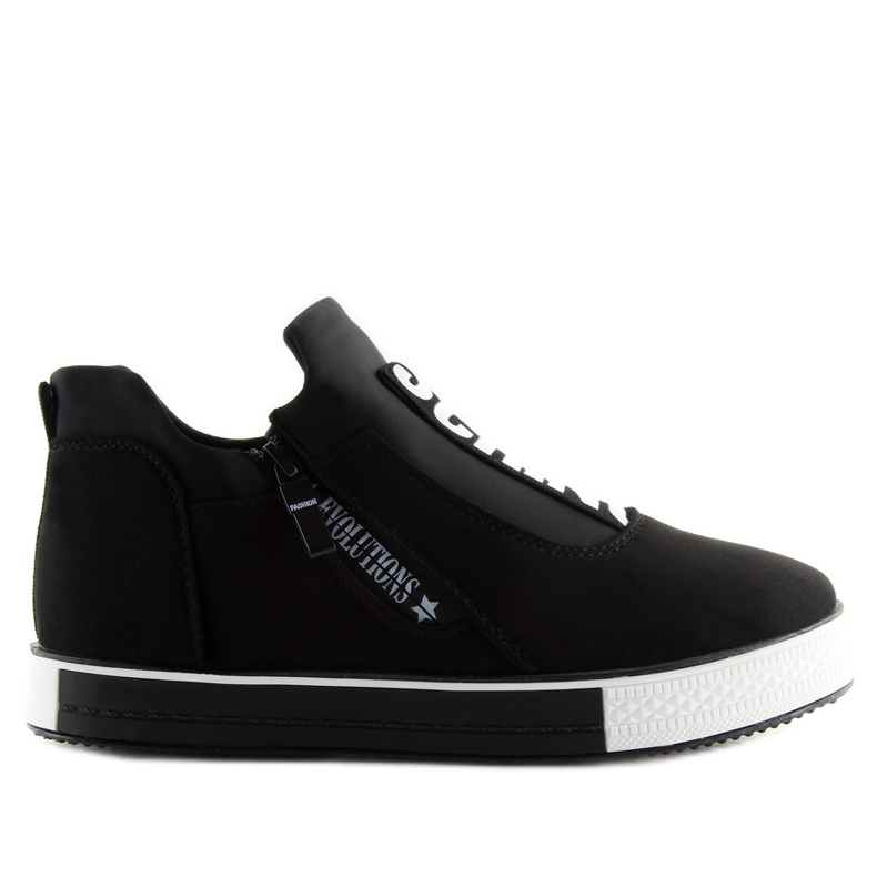 Mustat wedge-lenkkarit NB168 mustat