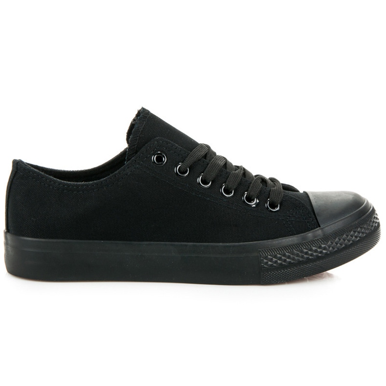 Kayla Mustat tennarit, joissa sidonta