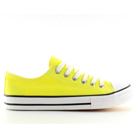 Klassinen keltainen naisten lenkkarit L.YELLOW