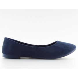Naisten tummansiniset ballerinat JX38 Navy tummansininen