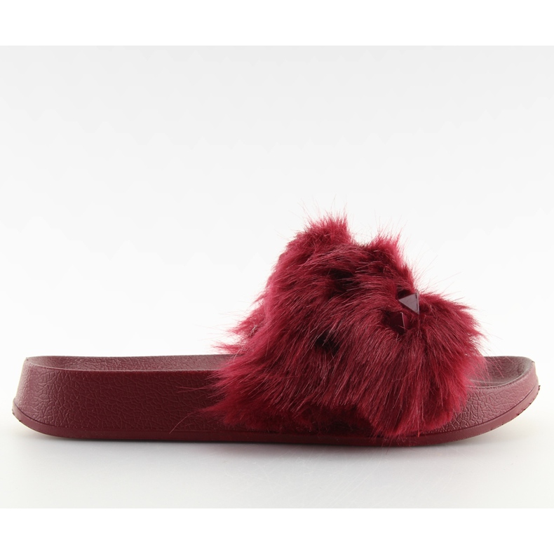 S37 W.RED viininpunaiset turkistossut punainen