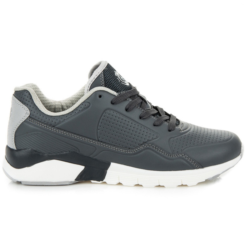 Ax Boxing Tummanharmaa urheilukengät