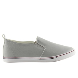 Harmaa xl08p Harmaat grain-slip-on lenkkarit