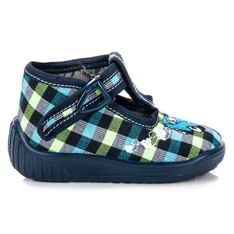 Reweks Home Checkered Shoes sininen