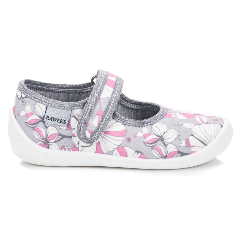 Reweks Kotitekoiset kengät kuviolla harmaa