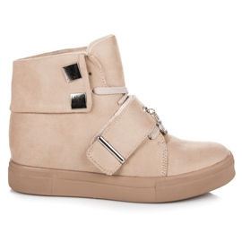 Seastar Suede Wedge lenkkarit ruskea